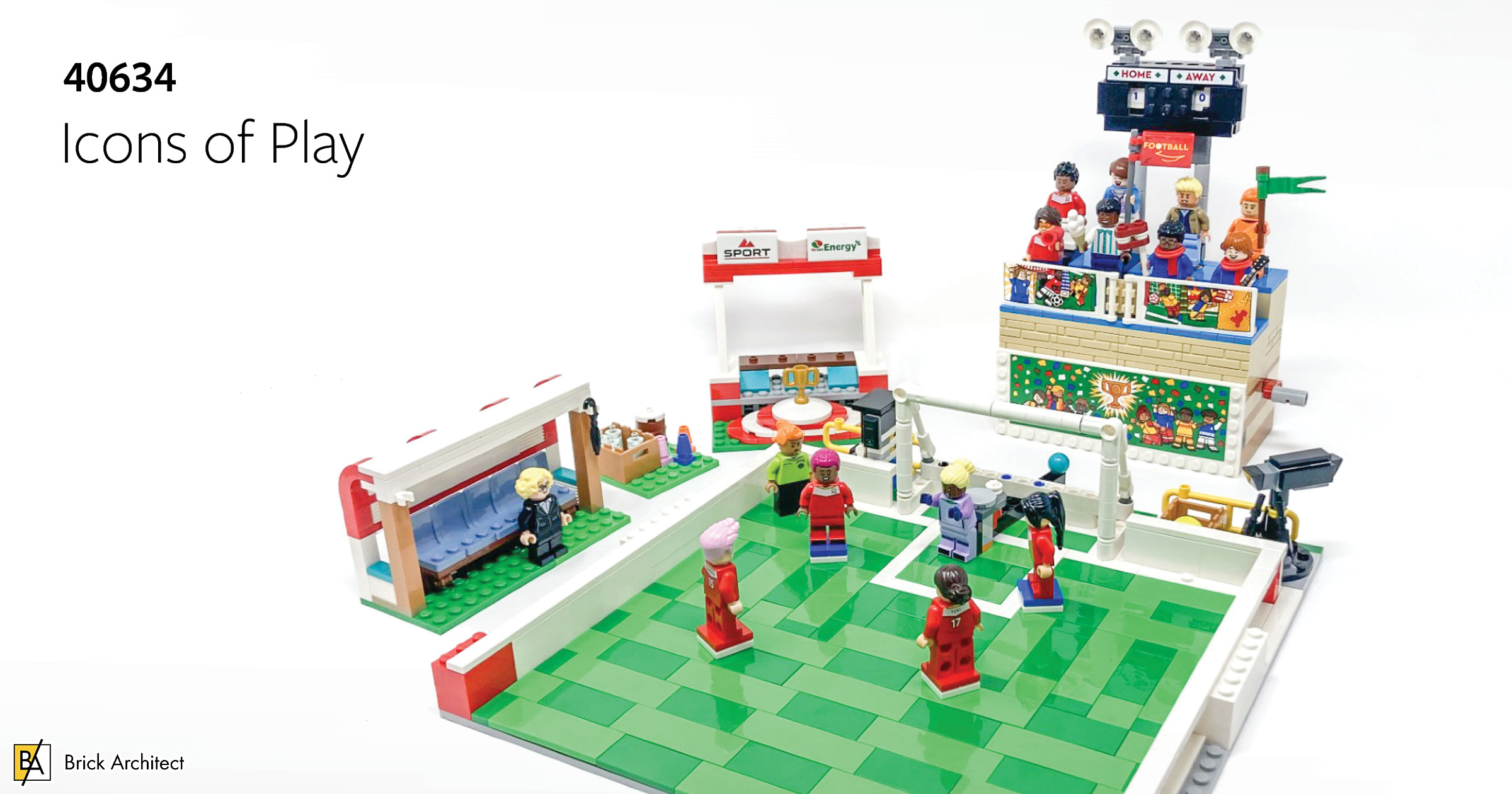 The LEGO Group collaborates with women's football stars to