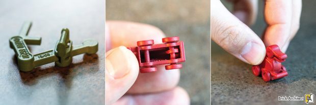 Drafting Arm (part 66237) and Pull-along Duck (part 92898) were the first two officially released 3D Printed LEGO Elements.