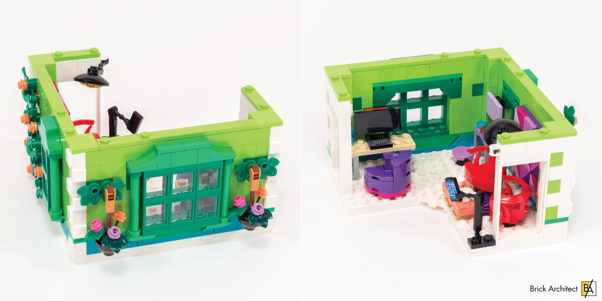 Second floor: Exterior and Interior.