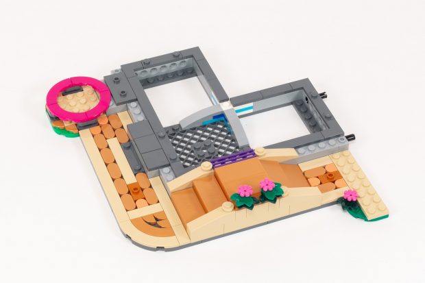 Completed foundation.