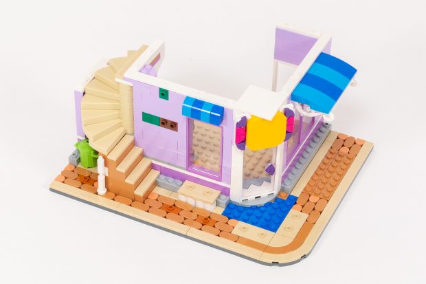 Completing the walls in Bag 3.