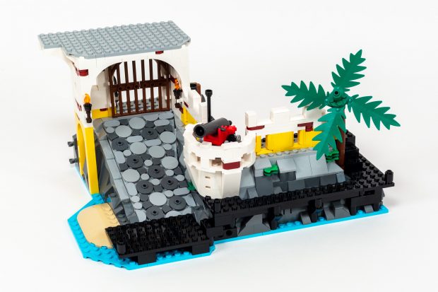 Front of fortress at the end of Bag 4.