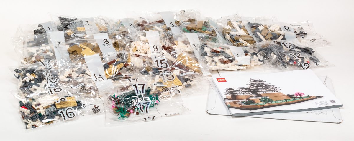 The build process takes place over a whopping 17 numbered stages.