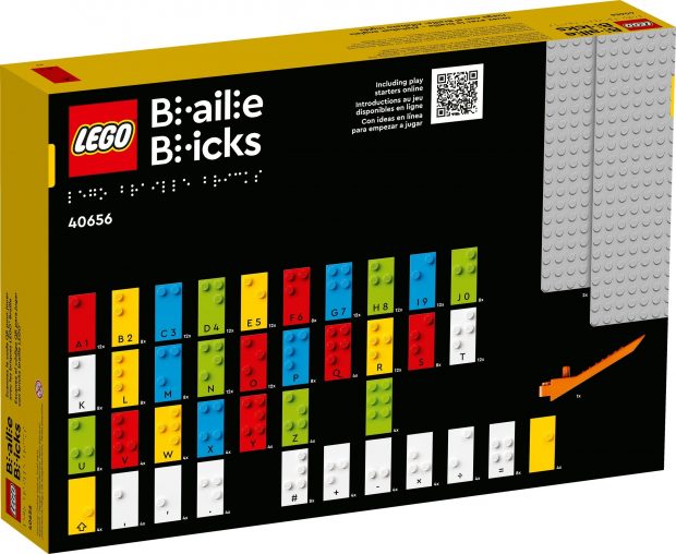 #40656 Play with Braille – English allows anyone to purchase Braille Bricks, for a steep price.