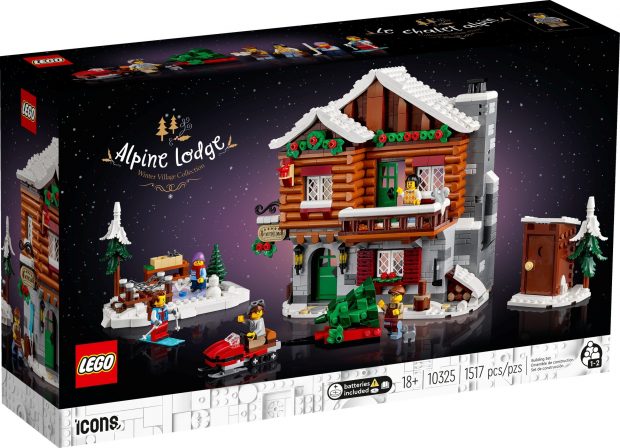 Cozy up next to the fireplace with #10325 Alpine Lodge.