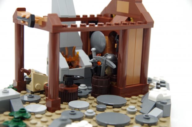 The inside of the Smithy is packed to the brim with details.
