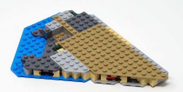 Similar techniques are used between all the foundations.