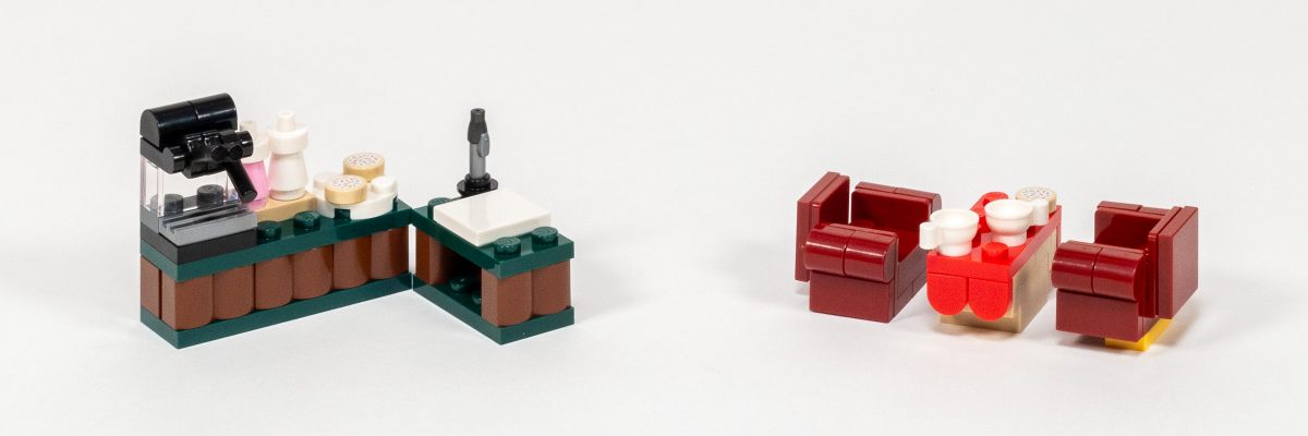 Interior Detailing - Countertop and Comfy Chairs.