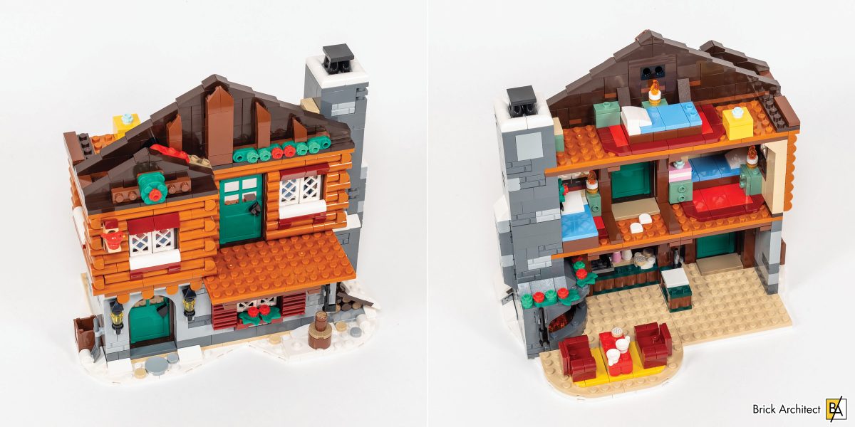 In Bag 9 we complete most of the front facade, and add an extra bed on the third floor.