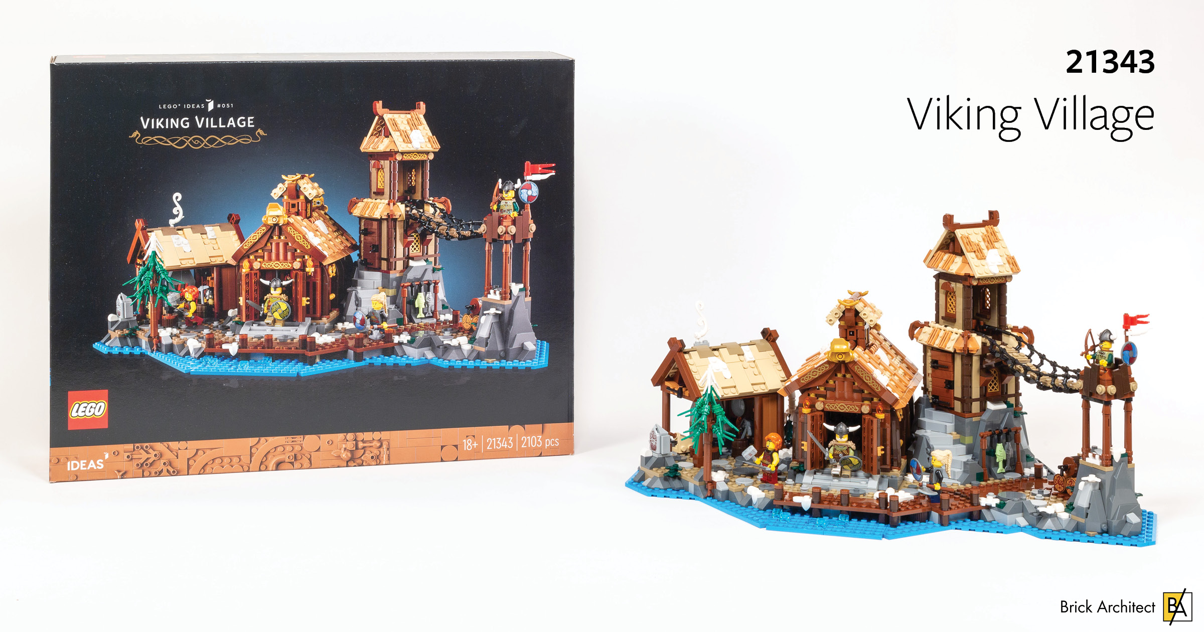 #21343 Viking Village is the best set we reviewed this month.