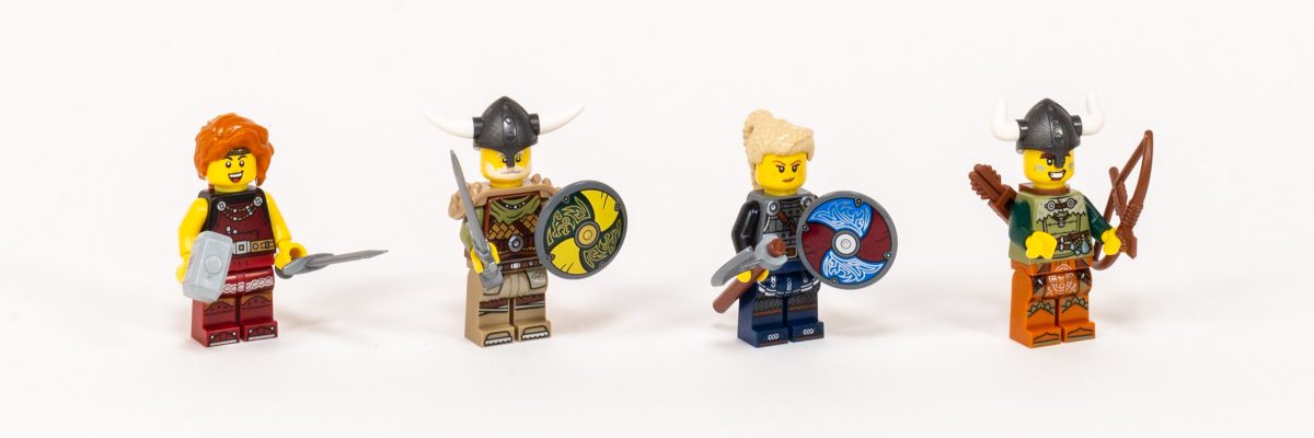 Four Minifigures included in this set.