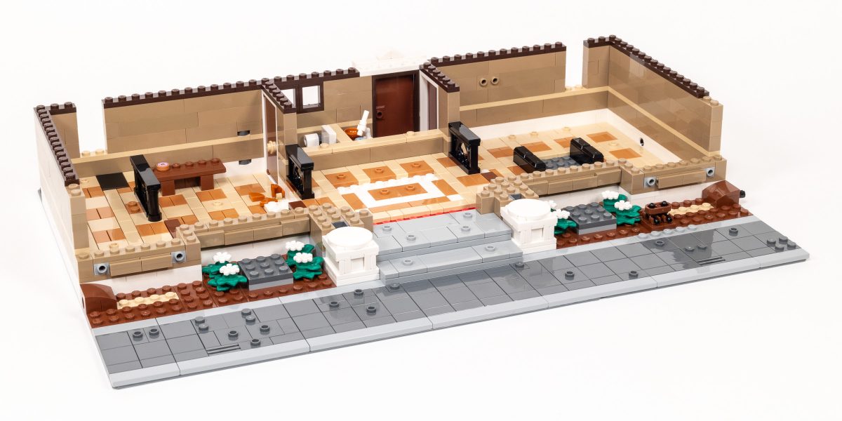 Bag 6 adds walls, doors, and railings.