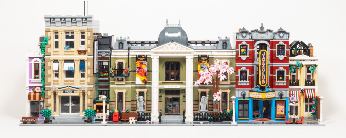 The Police Station looks good on the left side, and the Jazz Club works okay on the right side.