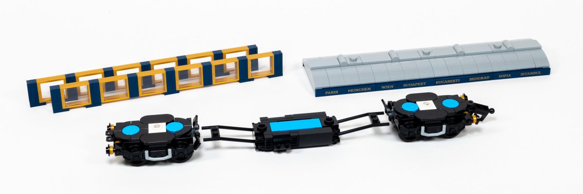 The various sub-assemblies completed in Bags 14-16.