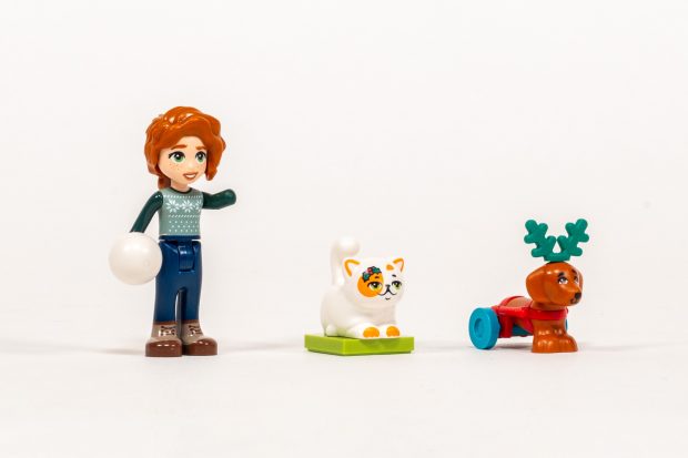 Autumn with one of the cats and one of the dogs in this set.