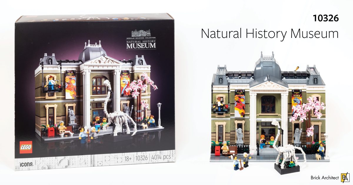 10326 Natural History Museum , Review: LEGO 10326 Modular Natural ...