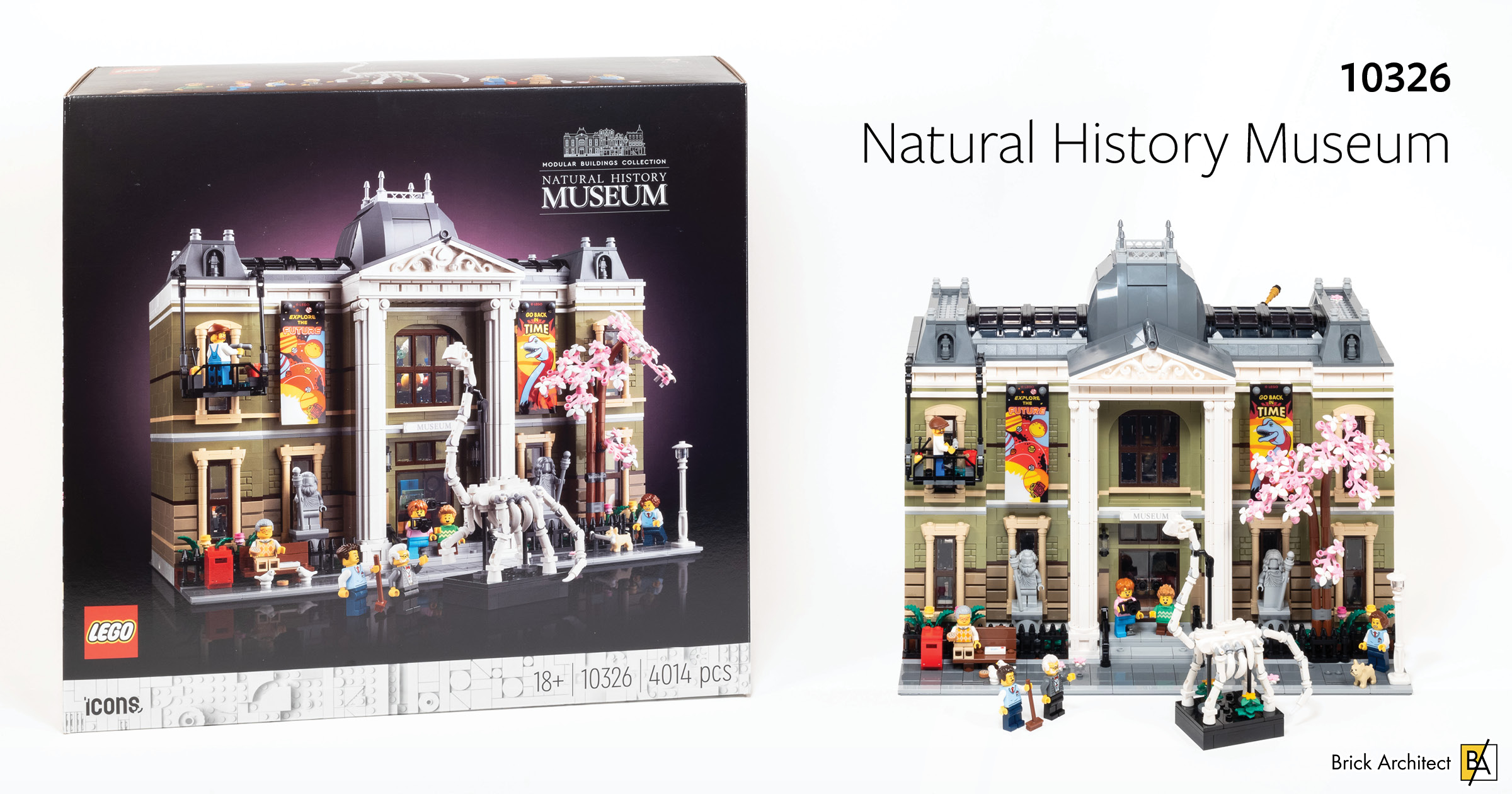 Review: #10326 Natural History Museum - BRICK ARCHITECT