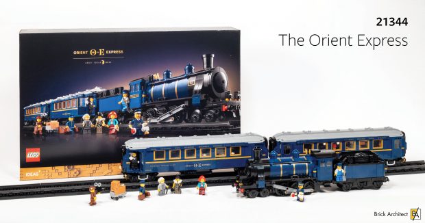 #21344 The Orient Express is a beautiful LEGO set that will appeal to many builders.