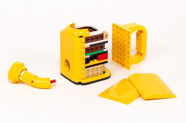 Getting ready to attach the four sides.