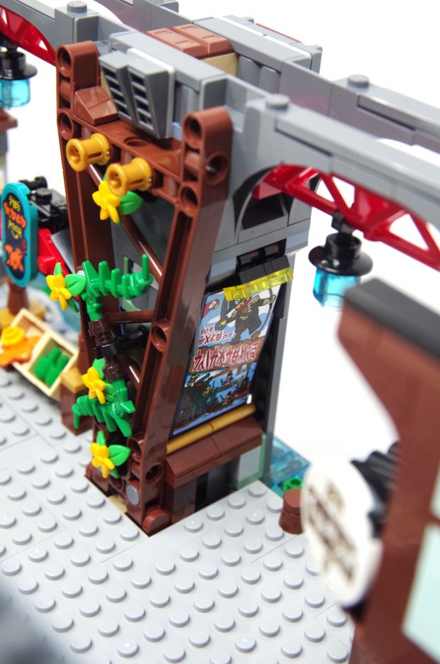Every Ninjago City set seems to have movie posters in it somewhere.