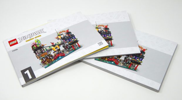 Three sets of instructions make up this set.