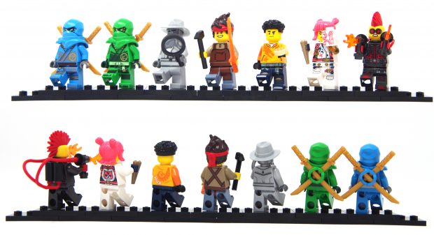 The set includes many familiar faces!