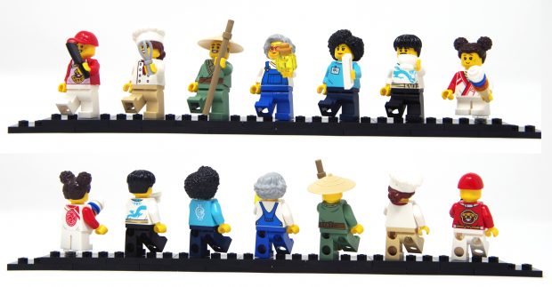 A wide plethora of generic characters populate the city.