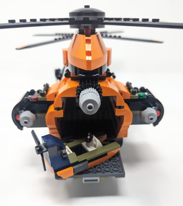 There is a lot of space in the cargo for animals and vehicles.