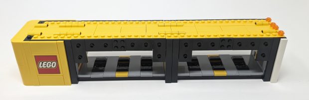 Jumper plates hold the printed wall tiles in place.