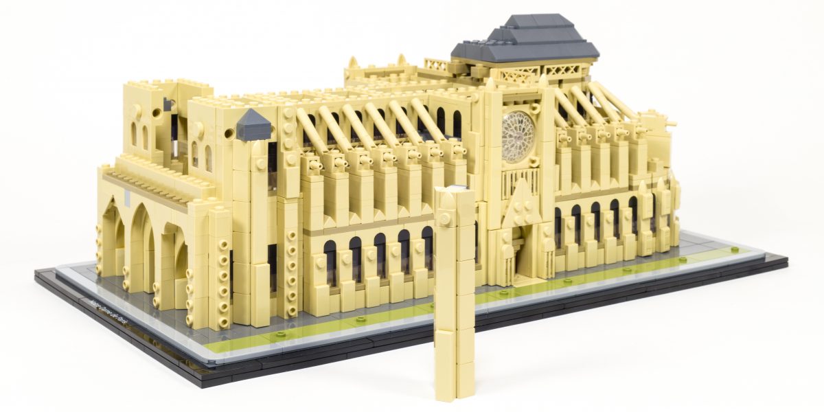 SNOT assemblies reinforce the two towers flanking the main entrance.