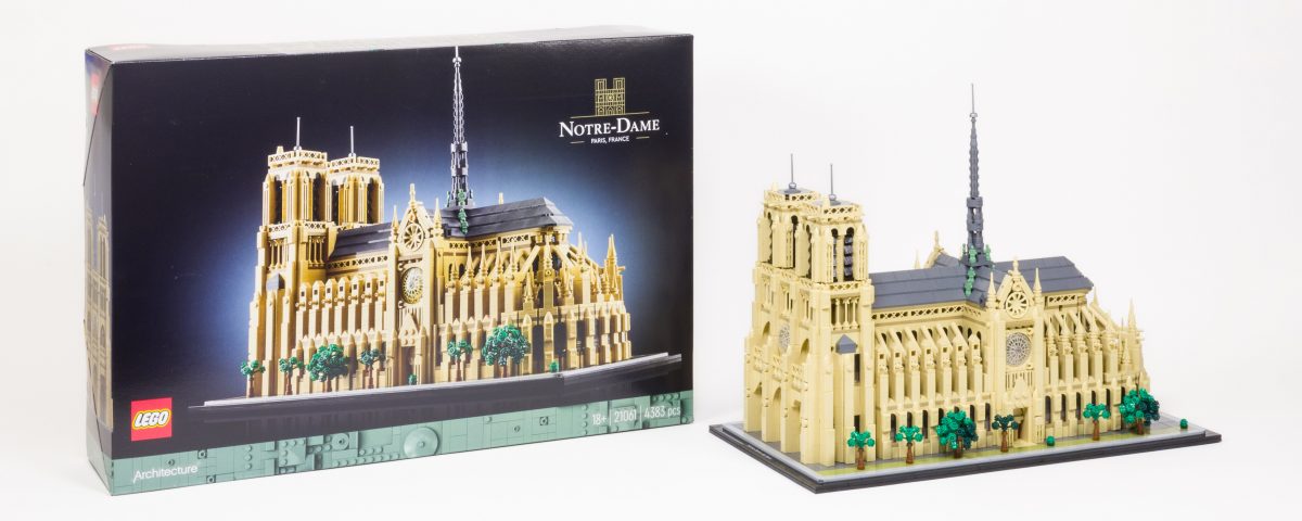 #21061 Notre Dame is a near-perfect LEGO set for adult builders interested in Architecture.