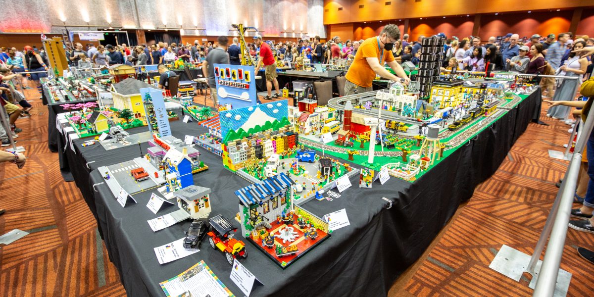 You will find huge displays by many different builders at conventions like BrickCon.