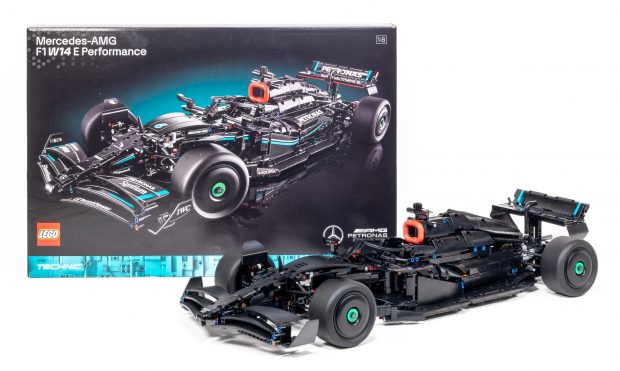 #42171 Mercedes-AMG F1 W14 E Performance is overpriced and over-reliant on stickers.