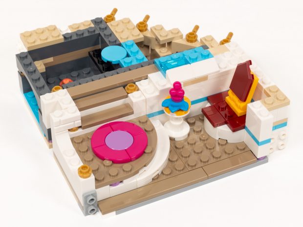 We increased the height and added some furniture.