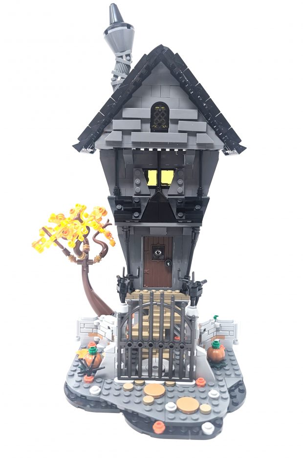 Although an amazing structure it does not look like Jack Skellington's house from the films.