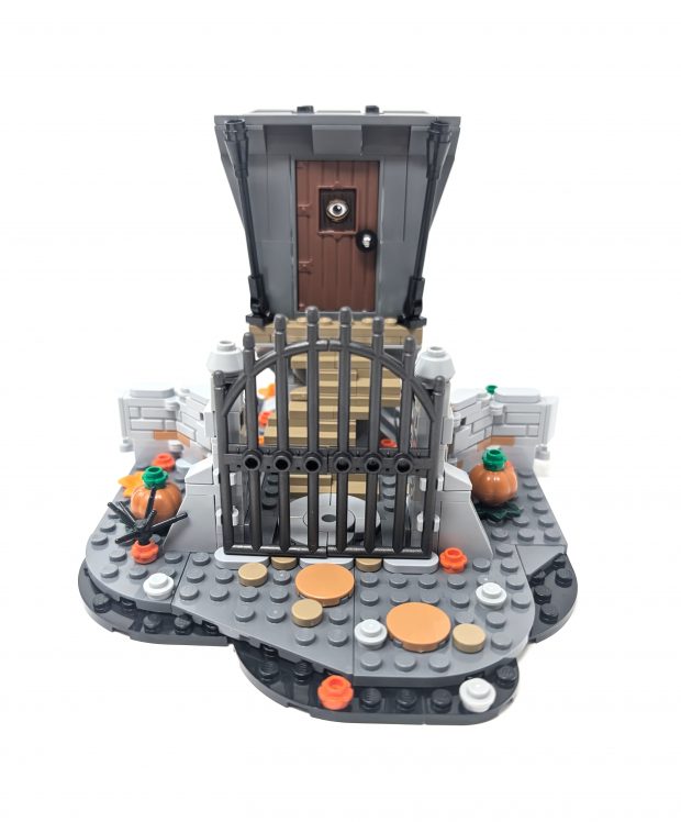 Each level of the house is modular.