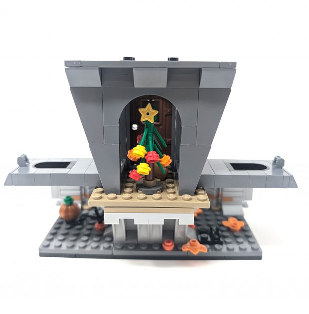 Although small the interior is packed with mini build details.