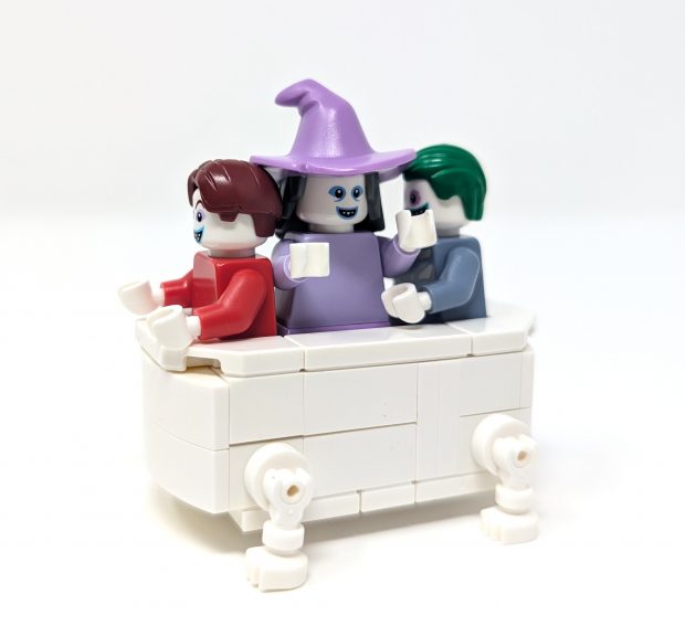 Lock, shock, and Barrel, while plain capture their clay model expressions effectively.