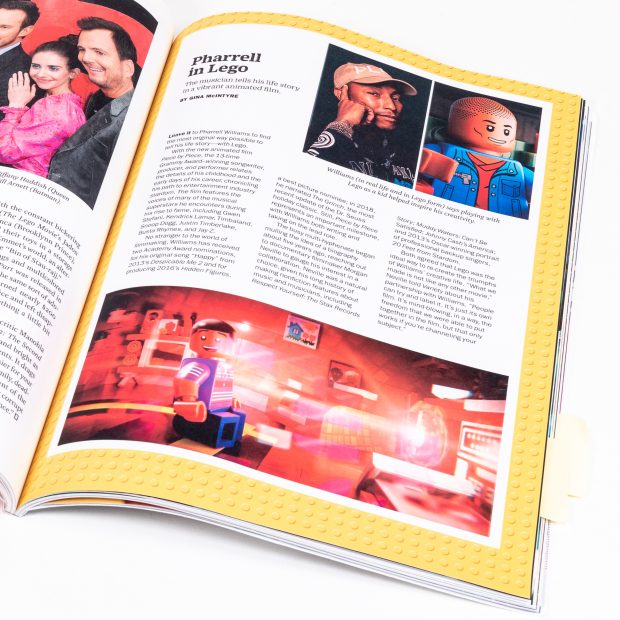 A short section about Piece by Piece, the new movie based on the life of Pharrell Williams.