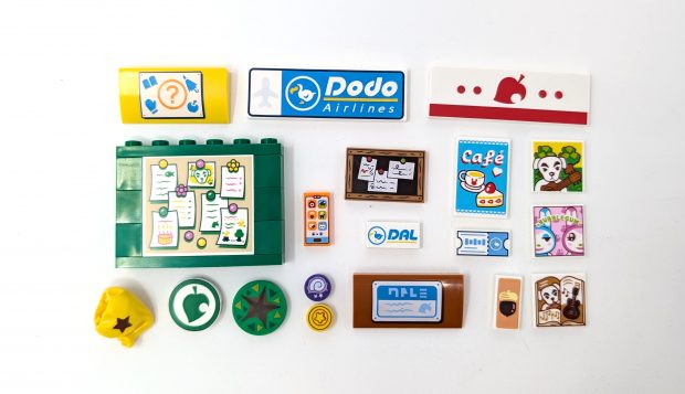 Stickers don't exist in this line of sets which is amazing!