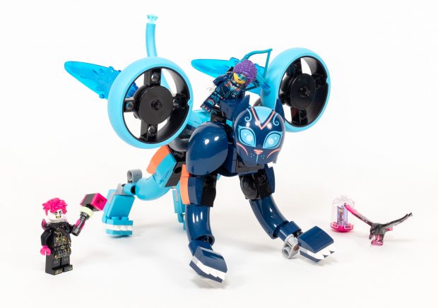 The alternate build has a more dynamic composition.