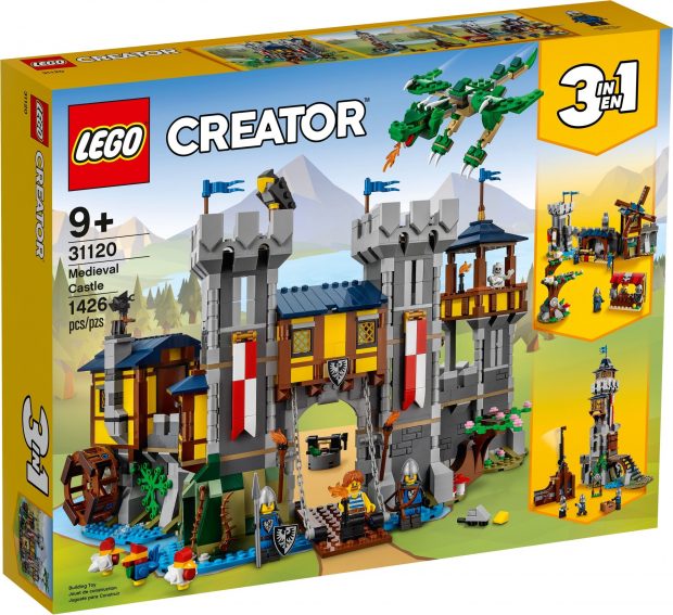 #31120 Medieval Castle - a popular Creator 3-in-1 set for MOC builders.