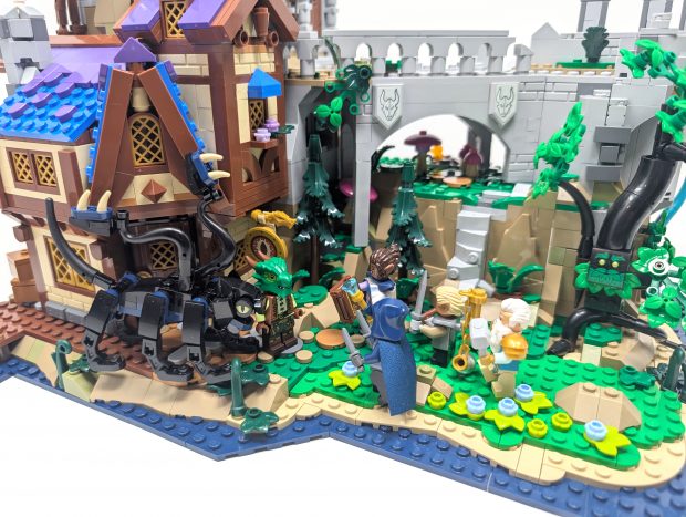 Each of the builds come together beautifully to bring the full experience to a close.