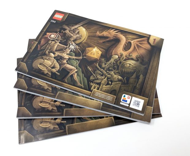 The instruction manual is  beautifully ornate.