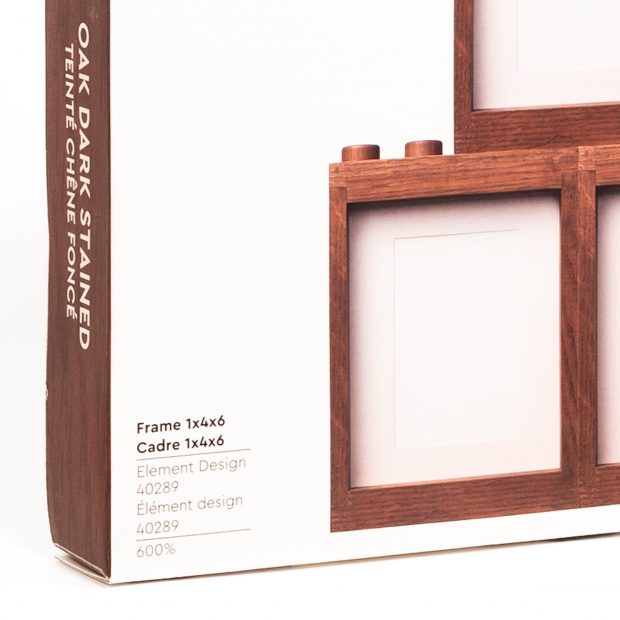 The box for the wooden frame clearly calls out part number 40289.