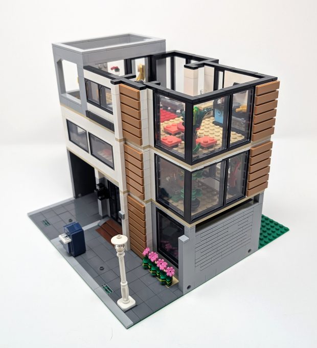 Each level can be removed easily to view the details within.