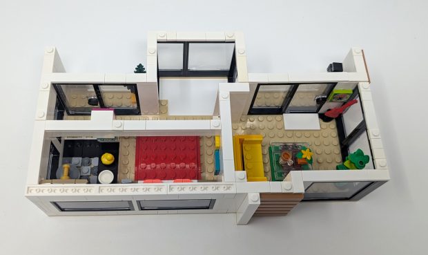 The upper levels are packed with sleeping quarter details.