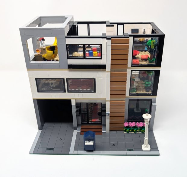 You can see the continuity between each of the levels when connected.