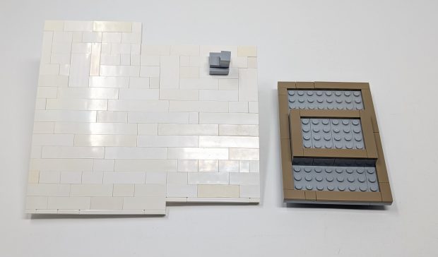 SNOT building allows for a flat surface on all edges for the roof.