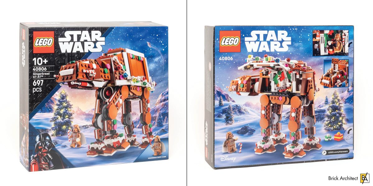 #40806 LEGO Gingerbread AT-AT (Star Wars).